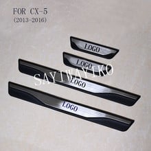 FIT For Mazda CX-5 Cx5 2013 2014 2015 2016 Door Sill Scuff Plate Welcome Pedal Stainless Steel Car Styling Car Accessories 2024 - buy cheap