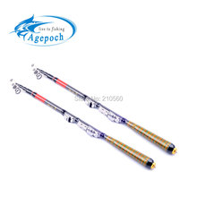 Agepoch 1.2/1.5/1.8M Carbon Fiber Fishing Rod Spinning Tackle Winter Feeder Peche Telescopic Carp Ice Pole Gear Sea Stick 2024 - buy cheap
