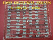 Nueva barra de luz de fondo LED para KONKA KDL48JT618A 35018539 6 LEDS (6 V) 442mm 2024 - compra barato