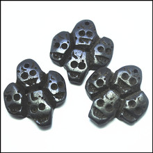 2pcs nature bone beads many skull heads diy beads accessories top fashion items size 35mm fashion beads findings top items 2024 - buy cheap