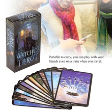 Hot Selling 1 Box 78 Cards Witch Tarot Deck Future Fate Indicator Forecasting Cards Table Game 2024 - buy cheap
