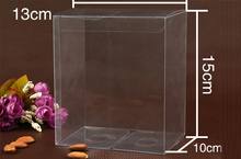 30pcs 10*13*15cm clear plastic pvc box packing boxes for gifts/chocolate/candy/cosmetic/cake/crafts square transparent pvc Box 2024 - buy cheap