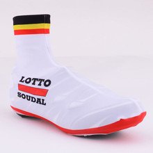 LOTTO SOUDAL Team-Protector de verano para zapatillas de ciclismo, protector de LICRA para bicicleta de carretera, MTB, 2019 2024 - compra barato