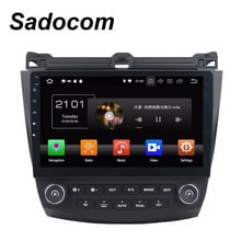 Android 8,0 для Honda ACCORD 7 2003-2006 2007 TDA7851 4 Гб ОЗУ 8 ядер 32 ГБ Автомобильный DVD-плеер GPS Glonass RDS радио Wi-Fi автомобильное радио 4,0 2024 - купить недорого