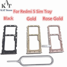 Bandeja de tarjeta SIM Redmi 5 para soporte de tarjetas Micro SD, 5A, 6, 6A, Redmi 5, 5A, 6, 6A, con Pin de ejección, piezas de repuesto, 1 unidad 2024 - compra barato