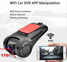 Wi-Fi Full HD 1080 P Новатэк 96655 Скрытая тире Камера 170 градусов видео Камера Регистраторы с Ночное видение HID Видеорегистраторы для автомобилей dashcam 2024 - купить недорого