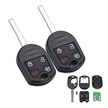 Yetaha 2pcs 4 Button Remote Car Key For Ford Escape Fiesta Focus Transit Connect C-Max With 4D63 Chip 80Bit CWTWB1U793 315Mhz 2024 - buy cheap