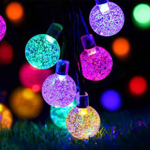 Cordão de luzes led vbs para natal, decoração ao ar livre, para halloween, natal 2024 - compre barato
