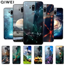 6.1'' Coque For LG G7 ThinQ Case Glass Hard Back Cover For LG G7 thinq G7thinq Phone Cases Black Soft Bumper Fundas Tempered 2024 - buy cheap