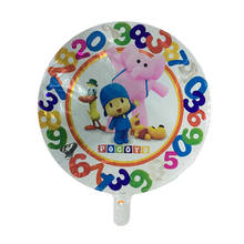 1pc NEW Children Birthday Party Globos Balloons Air Balloon Pocoyo Wedding Party Decorations Children Toy Birthday Balloons 2024 - buy cheap