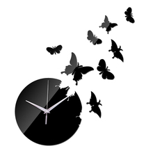 Oferta especial venda espelho arte da parede acrílico relógio de quartzo crianças novidade relógio moderno decoração casa diy relógios 2024 - compre barato