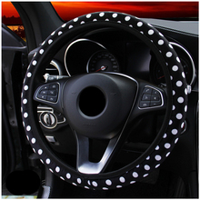 Steering Wheel Cover DIY Wheel Cover Soft Plush Steering-Wheel Car Styling Interior Car Accessories                Funda Volante 2024 - buy cheap