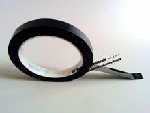 30mm width 66M long Single Face Adhered Insulation Black Mylar Tape for lithium-ion battery, Packing 2024 - buy cheap