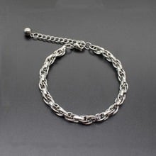 Fashion new titanium steel bracelet stainless steel men's bracelet jewelry hot sale 2024 - buy cheap