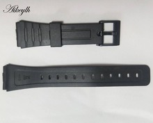 16/18/20mm Watchband For Casio Silicone Rubber Band Sports Watch Straps  Replace Electronic Wristwatch Belt Watch Accessories 2024 - buy cheap