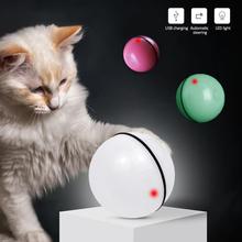 Toys for Cats Ball with Interactive LED Roller Interactive Cat Training Toys Pet Cat Supply Cat Playing Chew Toy  Scratch Ball 2024 - buy cheap