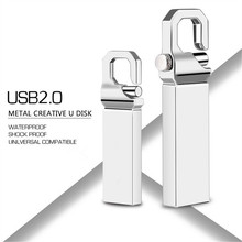 USB Flash Drive 32GB Metal Pendrive High Speed Memoria USB 64GB 128 GB Pen Drive 16GB 8GB Bracelet Stick Gift USB Flash Drive 2024 - buy cheap