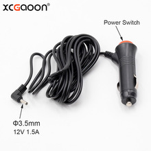 XCGaoon 10 Piece 12V 1.5A Diameter 3.5mm Port Car Charger input DC 12V For Car Radar Detector / DVR Camera / GPS Cable 3.5meter 2024 - buy cheap