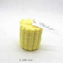 DIY 1PC Corn Shape Candle Silicone Soap Mold Yellow Color 3D Resin Clay Molds Mould Handmade Silica Crafts Tools 2024 - buy cheap