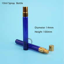 Promotion 20pcs/LOT Glass 10ml Parfum Bottle 1/3OZ Women Cosmetic Small Pot Spray Lid Refillable Atomizer  Perfume Packaging 2024 - buy cheap