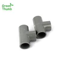 4pcs Inner Dia 25mm Plastic PVC Equal Tee Connector for Garden Irrigation Watering PVC Joints 2024 - buy cheap