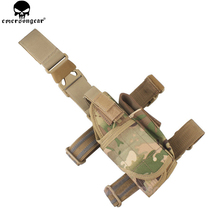 Emersongear funda militar para pierna caza táctica pistola de mano derecha pistolera ajustable dureza muslo pistolera Multicam EM6204 2024 - compra barato