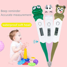 Baby Thermometer Cartoon Animal Mouth Waterproof Portable Thermometer Kids Digitales Thermometer for Infants Adult Human 2024 - купить недорого