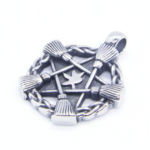 Rany&Roy Newest Hot Selling Pentagram Pendant 316L Stainless Steel Biker Fashion Cool Star Pendant 2024 - buy cheap