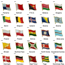 Various Natinal Lapel Pins Flag Lapel Pins Country Flag Badge Flag Badge Brooch 2024 - buy cheap