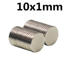 *50pcs 10 x 1 mm N35 Super Strong Powerful Small Round Rare Earth Neodymium Magnets 10 x 1 mm 2024 - buy cheap