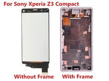 4,6 дюймовый 100% протестированный жк-дисплей сенсорный экран дигитайзер в сборе запасная часть для Sony Xperia Z3 Compact Z3 Mini D5803 D5833 2024 - купить недорого