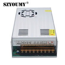 SZYOUMY переключатель питания для светодиодной ленты адаптер AC 110/220 V к DC 24V 20A 480W Трансформатор Бесплатная доставка DHL 2024 - купить недорого