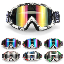 Óculos para capacete de motocross oclos offroad, óculos esportivo para ciclismo, mx, capacete de corrida, ski, unissex 2024 - compre barato