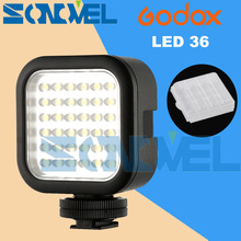 Original Godox LED36 LED Video Light 36 LED Lights Lamp Photographic Lighting 5500~6500K for DSLR Camera Camcorder mini DVR 2024 - buy cheap