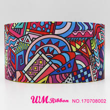 10 yards lot 1.5inch 38mm 170703051 grosgrain ribbon  printed ribbon 2024 - купить недорого