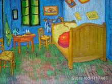 Pinturas à mão para a parede da sala de estar, pinturas de alta qualidade para o quarto em arles, vicente van gogh 2024 - compre barato