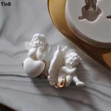 3D Angel Silicone Molds Fairy Baby Soap Mold Cake Decoration Sugar Craft Tools Candle Moulds DIY Craft Molds 2024 - buy cheap