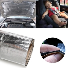 Auto Roof Heat Shield Insulation Car Sound Noise Deadener Sheet For Bonnet(Hood) 2024 - buy cheap