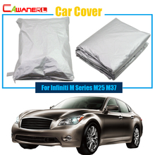 Cawanerl Outdoor Car Cover Snow Rain Sun Resistant Protector UV Anti Cover Dustproof For Infiniti M Series M25 M37 2024 - buy cheap