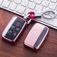 TPU Car Key Case Key Cover for Land Rover RANGE ROVER SPORT freelander 2 DISCOVERY 4 Evoque Jaguar XE XJ XJL XF Car Accessories 2024 - buy cheap