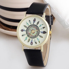Роскошные мужские и женские часы, модные, Ретро дизайн, кожаный ремешок, аналоговый сплав, кварцевые наручные часы, часы reloj mujer hombre 2024 - купить недорого