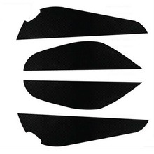 Película protetora de porta de carbono, adesivo decorativo anti-chute para kia sportage r 2003-2012, 4 unidades por conjunto 2024 - compre barato
