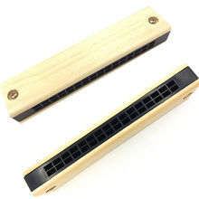 Wooden Harmonica Educational Musical Harmonica Instrument Toy For Kids Beginners Children Gift Musical Instruments Accessory 2024 - buy cheap