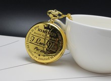 Quartz Pocket Chain Watch To My Son THE GREATEST DAD Necklace Watches For Men Children's Day Kids Gift pocket watches Gift 2024 - buy cheap