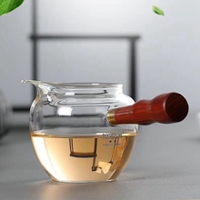 Jarra de vidrio para compartir té, jarra resistente al calor, accesorios para mar de té 2024 - compra barato