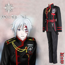 D.Gray-man costume Allen Walker Cosplay Full set Free shipping for Halloween Japanese anime games Cosplay Men's military uniform 2024 - buy cheap