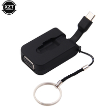 Adaptador USB tipo C VGA 1080P, convertidor USB C a VGA, Cable macho y hembra para ordenador portátil, Apple, MacBook, Chromebook, gran oferta, 1 ud. 2024 - compra barato