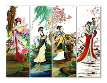 Cross Stitch Kit for Embroidery Four Beauty Traditional Chinese Women Needle Arts and Craft Home Garden Decoration DIY 2024 - buy cheap