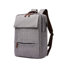 Boshikang Preppy Simple Women/Men Backpacks Shoulder School Bag Zipper Travel Solid Casual Bags Students Daily Rucksack 2024 - buy cheap