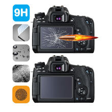 2-Pack Deerekin 9H Tempered Glass LCD Screen Protector for Canon EOS 7D II 70D 80D 2024 - buy cheap